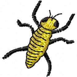 Insectes Embroidery Design 1 Insectes Embroidery Design 1